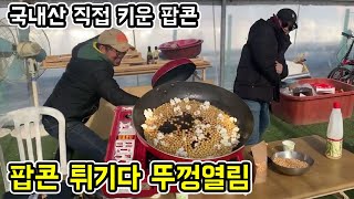 팝콘 튀기다 뚜껑이 열린다면? 진정한 팝콘각 [팝콘옥수수편]│농사직방