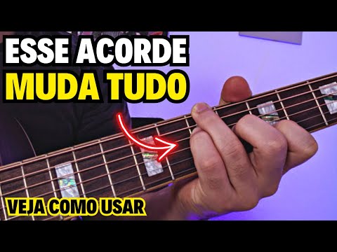 🎸Acordes DISSONANTES para IMPRESSIONAR no violão - Aula De Violão - O segredo do 5° GRAU