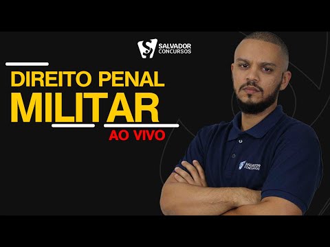 🔴Concurso PM BA / CFO - Prof. Marcos Ribeiro - Direito Penal Militar - Operação Papa Mike