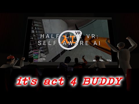 Half-Life VR:AI But The Cast is Commentating (ACT 4)