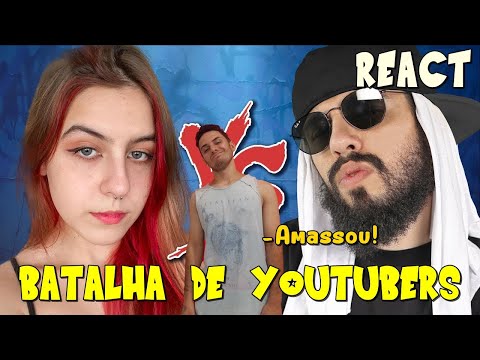 REACT  - Doarda Vs. Mussoumano - Batalha de Youtubers