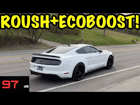 We Put Roush Axle Back Exhaust on a Ecoboost Mustang!