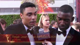 Rege-Jean Page & Malachi Kirby on their favorite part of being in \