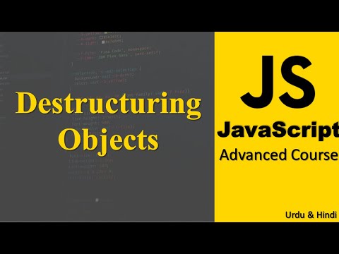 Learn JavaScript Destructuring Objects | Advanced JavaScript Crash ...