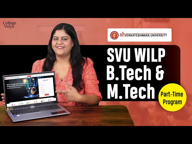 Shri Venkateshwara University WILP Programs Complete Details in Hindi| B.Tech & M.Tech Part-time