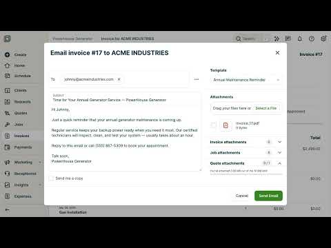 Item video thumbnail