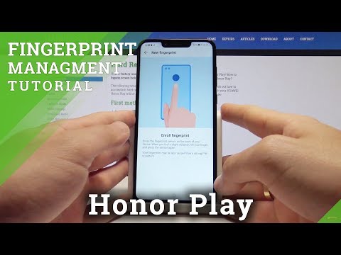 How to Add Fingerprint on Honor Play - Set Up Screen Lock in Honor