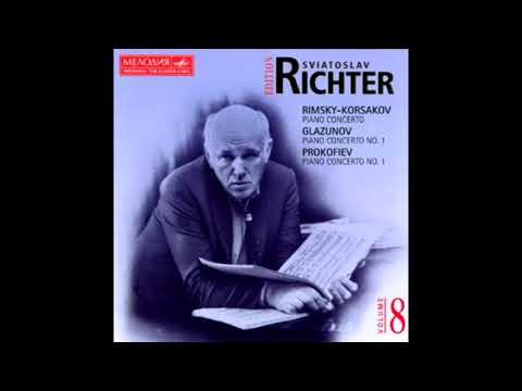 GLAZUNOV: Piano Concerto No. 1 in F minor op. 92 / Richter·Kondrashin·Moscow Youth Orchestra