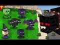 Plants vs Zombies : Minecraft Team vs Steve Zomboss ( Wither vs Creeper vs Witch vs Ender Dragon )