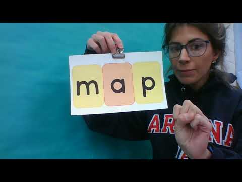 REGULAR SPEED Blending CVC Words By Tapping Out Sounds