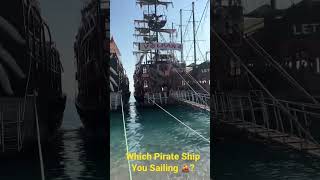Crazy Pirate 🏴‍☠️ Ships of Oludeniz, Turkey 🇹🇷 #Shorts
