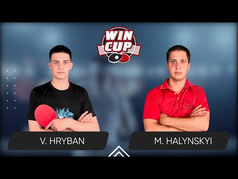 10:30 Vadym Hryban - Mykola Halynskyi West 1 WIN CUP 01.01.2024 | TABLE TENNIS WINCUP