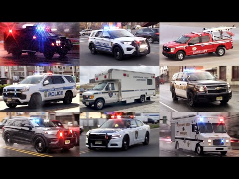 Police Cars Responding Compilation - Best Of 2022