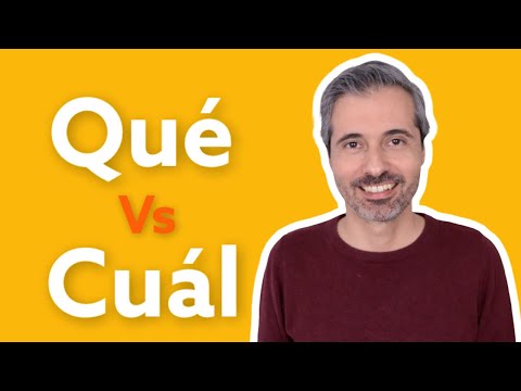 ESPAÑOL EN 3 MINUTOS: Qué o cuál (CC)