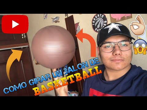 Como Girar un balón de Basquet en el dedo -|MOXOMO|-