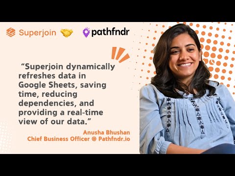 How did Superjoin help Pathfndr save 8 hours per week