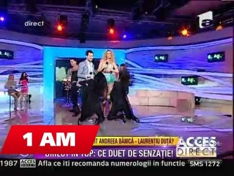 Laurentiu Duta si Andreea Banica @ Acces Direct ( Antena 1 ) part.2