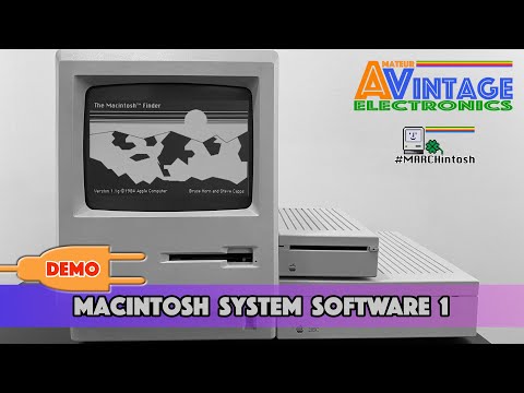 Macintosh System Software 1 (Demo) #MARCHintosh