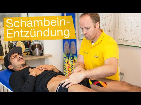 Schambeinentzündung ⚡️ Adduktorenschmerzen - Untersuchung, Therapie, Übungen