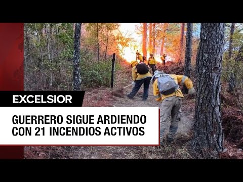 Sin clases en Acapulco y Coyuca de Benítez por incendios forestales