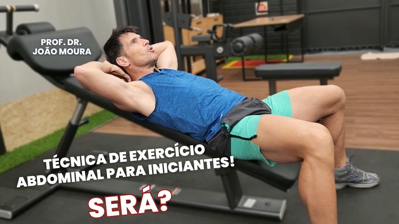 EXERCÍCIO ABDOMINAL PARA IDOSO,  ISSO TÁ CERTO?