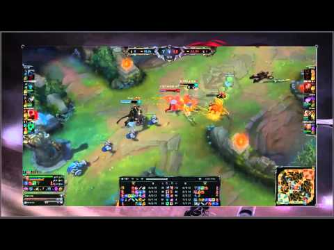 CJ Entus Shy Irelia vs Rengar Highlights Lol tv
