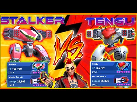 Tengu Vs Stalker ⚡Missile rack 8 War ⚡ Who will Win ? Any Guess 🤔?