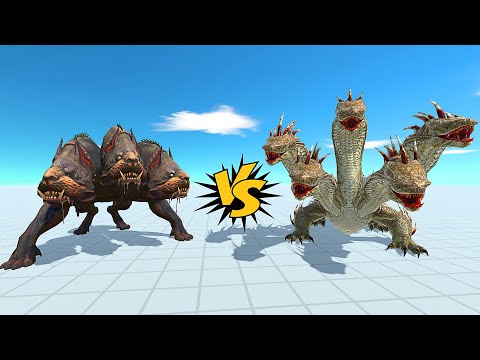 CERBERUS VS HYDRA - Animal Revolt Battle Simulator