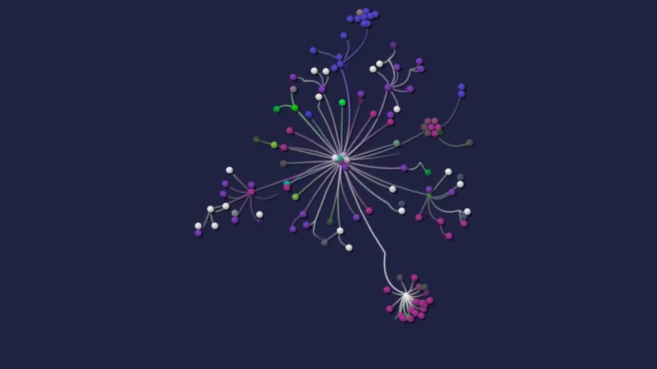 Website traffic visualization using Gource