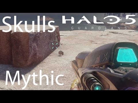 Halo 5: Guardians Black Eye Skull on Mission 8: Swords of Sangelios