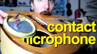 Video thumbnail for Contact Mic GUITAR INNOVATION by Simon The Magpie