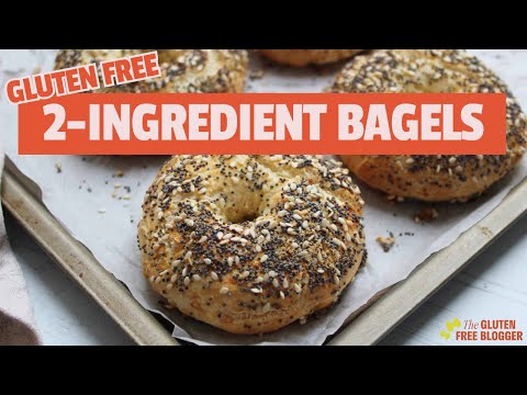 2 Ingredient Bagels Recipe {Gluten Free Protein Bagels}