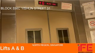 HDB Block 336C Yishun || IFE Elevator