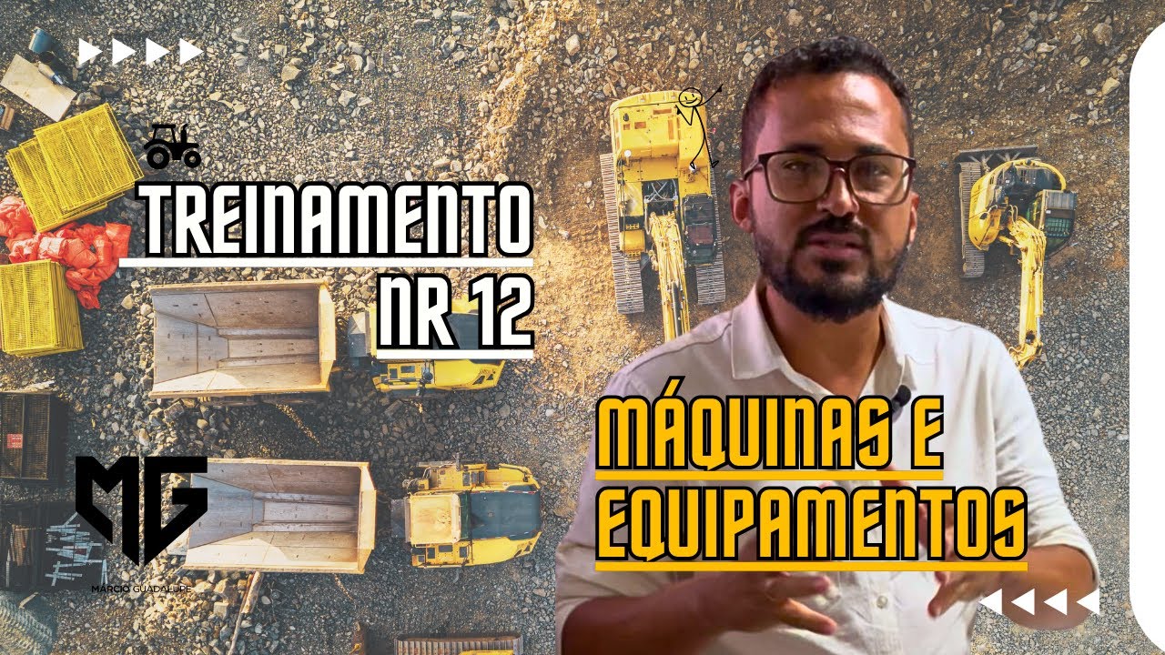 TREINAMENTO NR 12 -MÁQUINAS E EQUIPAMENTOS - MÁRCIO GUADALUPE #nr12 #gestãoderiscos #marcioguadalupe