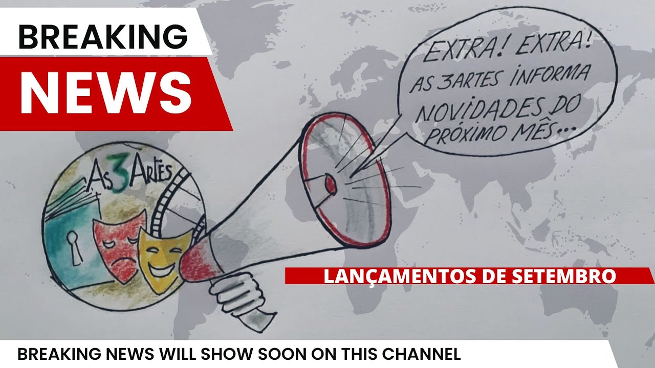 Lançamentos de Setembro #As3Artes #extraextra #lançamentosdopróximomês