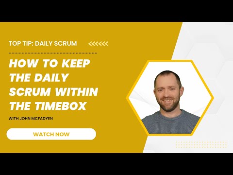 How do you keep the Daily Scrum within the timebox?