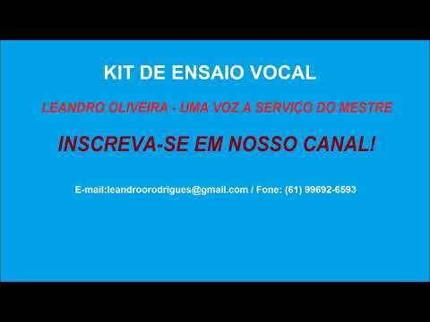 Jerusalém-BARÍTONO-Kit de ensaio vocal com fundo instrumental