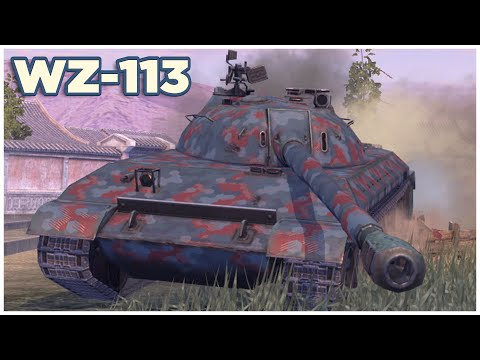 WZ-113 • ON THE VERGE OF DEATH • WoT Blitz Gameplay