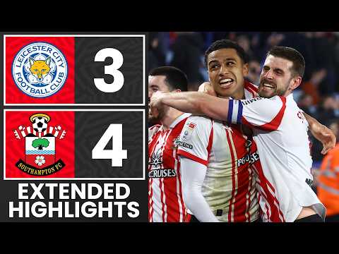 3-0 DOWN, 4-3 UP 🤯 Leicester 3-4 Southampton | Extended Highlights