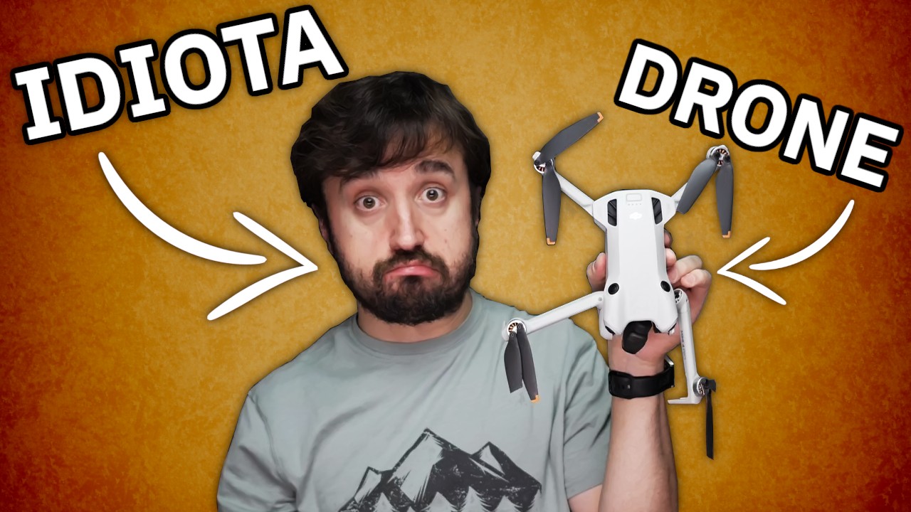 Testei o Drone à Prova de Idiota... DEU RUIM? - DJI Mini 4 Pro