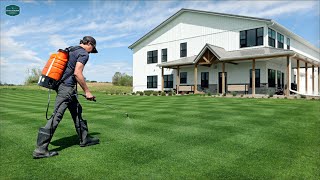 LAWN UPDATE // More Flooding + Robot Mower + Late Spring Plot Info + Lawn Supply Company App