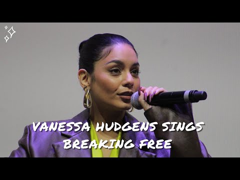 Vanessa Hudgens sings Breaking Free from High School Musical along with Drew Seeley !