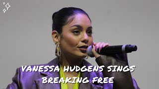 Vanessa Hudgens sings Breaking Free from High School Musical along with Drew Seeley !