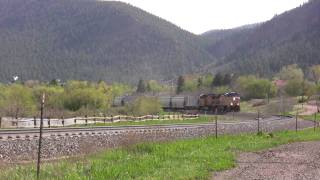 preview picture of video 'Union Pacific at Palmer Lake on the Joint line, Colorado'