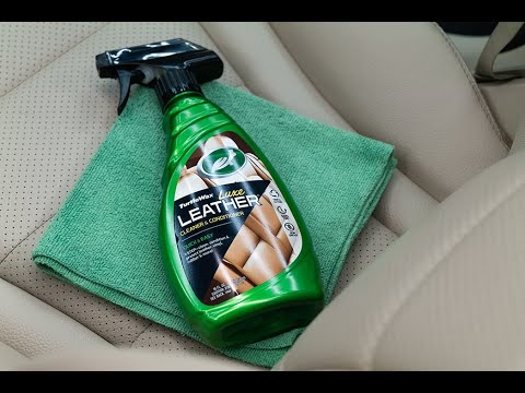 Quick & Easy Leather Treatment | Turtle Wax Luxe Leather