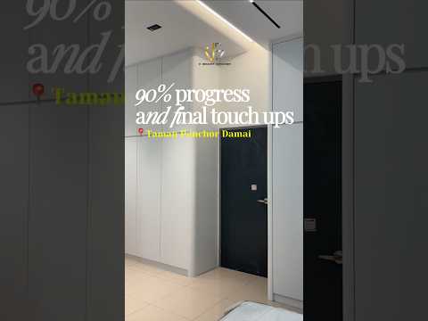 90% progress & final touch ups at Taman Panchor Damai