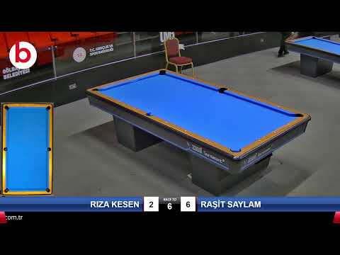 RIZA KESEN & RAŞİT SAYLAM Bilardo Maçı - 