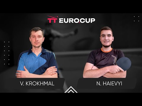 10:20 Vitalii Krokhmal - Nazarii Haievyi 22.02.2024 TT Euro.Cup Ukraine Master. TABLE 3
