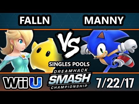 DHATL17 Smash 4 - StDx | Falln (Rosalina) Vs. Noble | Manny (Sonic) - WiiU Pools - Smash Wii U