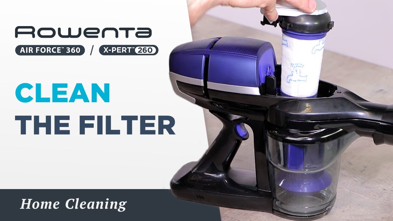 Comment nettoyer le filtre | AIR FORCE 360 | Rowenta
